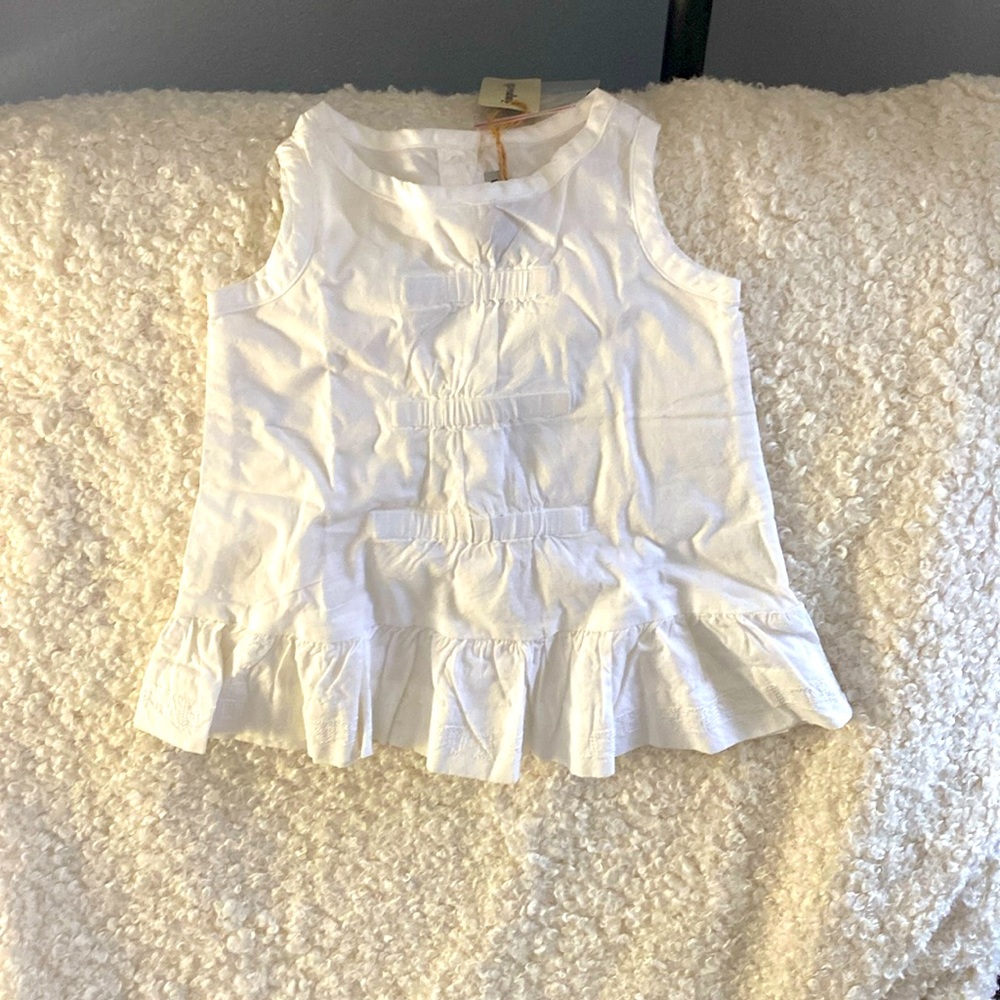 Beautiful White imps&elves Dress for Baby Girl